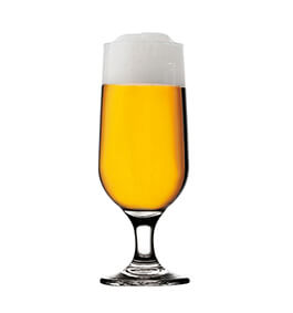 Bierglas 21 cl. Budget zu Fuß bedrucken Bierglas 21 cl. Budget zu Fuß bedrucken